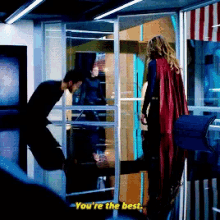 Youre The Best Supergirl GIF - Youre The Best Supergirl Melissa Benoist GIFs