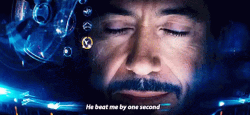 Beat Me One Second GIF - Beat Me One Second Iron Man - Discover & Share
