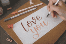 Stabilo Love You GIF - Stabilo Love You Writing GIFs