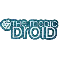 a logo for the medic droid is displayed
