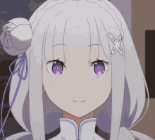 Emilia Re Zero GIF - Emilia Re Zero Memory Snow GIFs