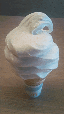 Mcdonalds Vanilla Cone GIF - Mcdonalds Vanilla Cone Ice Cream GIFs