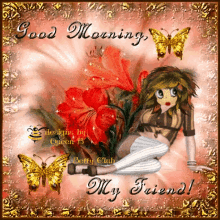 Morning Betty Boop GIF - Morning Betty Boop Butterflys GIFs