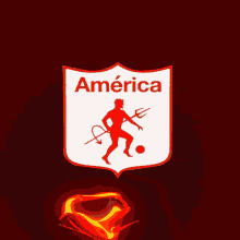 america la red eskarlata america de cali la mechita logo