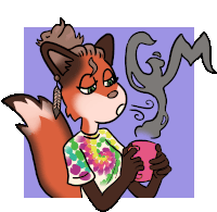 Gm Frisky Fox Sticker - Gm Frisky Fox Stickers