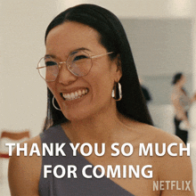 Thank You So Much For Coming Amy Lau GIF - Thank You So Much For Coming Amy Lau Ali Wong GIFs