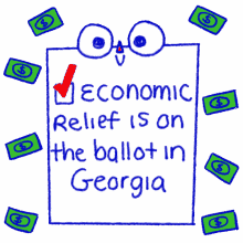 economic relief economy economic relief is on the ballot in georgia georgia ga