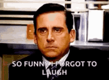 Not Funny So Funny I Forgot To Laugh GIF - Not Funny So Funny I Forgot To Laugh Serious GIFs