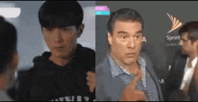 Cix Yonghee Slap GIF - Cix Yonghee Slap Slapping Reporter GIFs