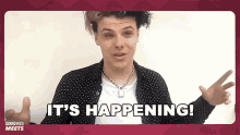 Its Happening Yungblud GIF - Its Happening Yungblud Its Really Happening GIFs