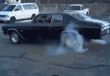 Burn Out Car Burn Rubber GIF - Burn Out Car Burn Rubber Mustle Car GIFs
