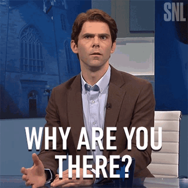 Why Are You There Mikey Day GIF Why Are You There Mikey Day Saturday