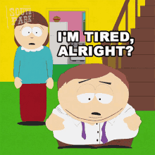 Im Tired Eric Cartman GIF - Im Tired Eric Cartman Liane Cartman GIFs