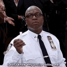 I Dont Know Why Youre Telling Me Brooklyn99 GIF - I Dont Know Why Youre Telling Me Brooklyn99 Holt GIFs