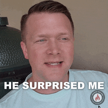 He Surprised Me Brian Marlow GIF - He Surprised Me Brian Marlow Smoked Reb Bbq GIFs