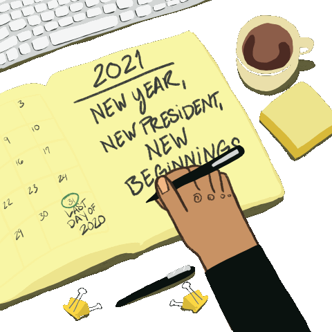 2021 New Year Sticker - 2021 New Year New Me Stickers