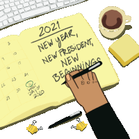 2021 New Year Sticker - 2021 New Year New Me Stickers