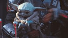 Baby Yoda Dont Touch GIF - Baby Yoda Dont Touch The Mandalorian GIFs