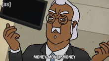 Money Money Money Darby GIF - Money Money Money Darby Royal Crackers GIFs