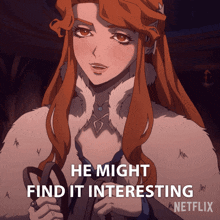 He Might Find It Interesting Lenore GIF - He Might Find It Interesting Lenore Castlevania GIFs