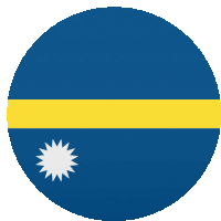 Nauru Flags Sticker - Nauru Flags Joypixels Stickers