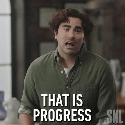 That Is Progress Dan Levy GIF - That Is Progress Dan Levy Saturday Night  Live - Discover & Share GIFs