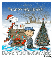 Merry Christmas Charlie Brown GIF