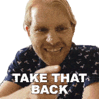 Take That Back Matthias Krenz Sticker - Take That Back Matthias Krenz Radical Living Stickers