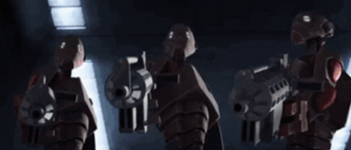 Commando Droid Shoot GIF - Commando droid Shoot Star wars - Discover ...