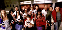 Slushie To The Face - Glee GIF - Glee Goodbye Glee Slushie GIFs