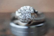Our Wedding Rings GIF