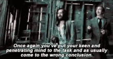 Wrong Conclusion Harry Potter GIF - Wrong Conclusion Harry Potter Sirius Black GIFs