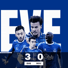 Everton F.C. (3) Vs. A.F.C. Bournemouth (0) Post Game GIF - Soccer Epl English Premier League GIFs