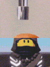 a pixelated image of a ninjago character with a sword
