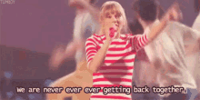 Byebye GIF - Never Ever Getting Back Together Taylor Swift Sassy GIFs
