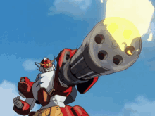 Mobile Suit Gundam Wing Gundam Heavyarms GIF - Mobile Suit Gundam Wing Gundam Heavyarms Gatling Gun GIFs