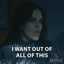 I Want Out Of All Of This Carmen GIF - I Want Out Of All Of This Carmen Griselda GIFs