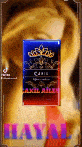 a tiktok video shows a woman with a crown and the words cakil ailes