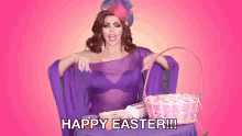 Happy Easter! GIF - Vrag Queen Fab Fabulous GIFs