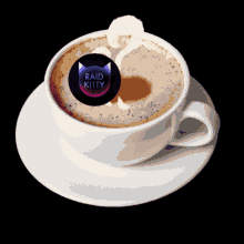 Raidkitty Coffee GIF