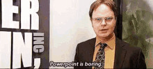 Dwight Power Point GIF - Dwight Power Point GIFs