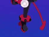 a cartoon character with a sexy beam sign on his chest