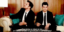 Stop Being So Mean To Me Nick GIF - Stop Being So Mean To Me Nick Im Gonna Fall In Love With You GIFs