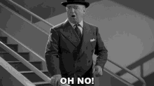 Oh No Detective Roberts GIF - Oh No Detective Roberts Abbott And Costello Meet The Invisible Man GIFs