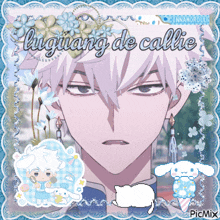 a picture of a boy with the name luguang de callie written on it