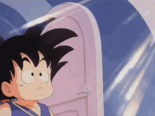 Kid Goku Morning GIF - Kid Goku Morning Dragon Ball GIFs