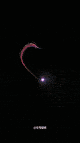 a close up of a woman 's face with a heart shaped light coming out of her eye