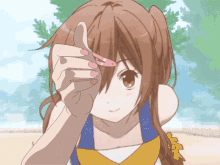 Anime Hand Gesture GIF - Anime Hand Gesture Cute GIFs