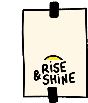 Riseandshine Sun Sticker - Riseandshine Shine Rise Stickers