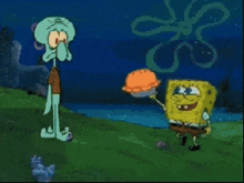 Spongebob Squidward GIF - Spongebob Squidward Trip GIFs
